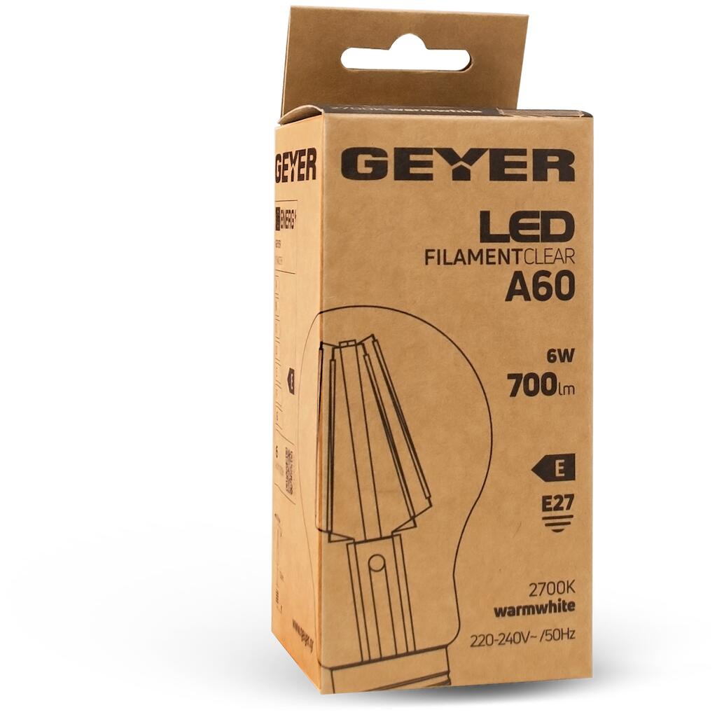 LED-Lampe Klassisch Filament Α60 6W E27 2700K 700 lm – Bild 4