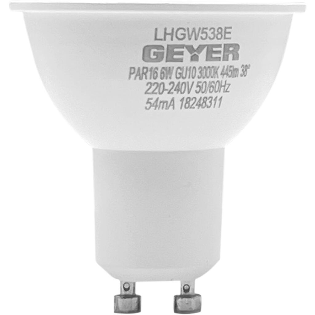 LED-Lampe PAR16 6W GU10 3000K 445 lm 38° – Bild 2