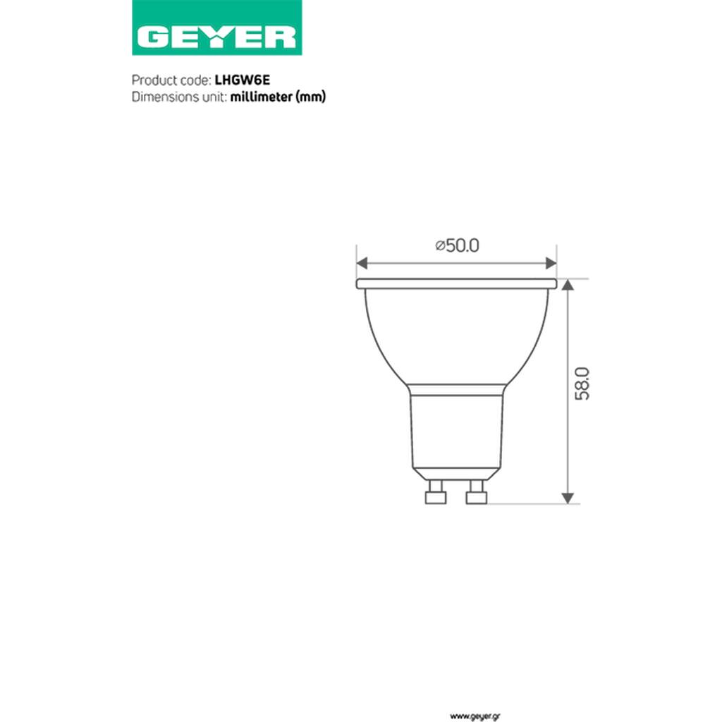 LED-Lampe PAR16 5W GU10 3000K 470 lm – Bild 4