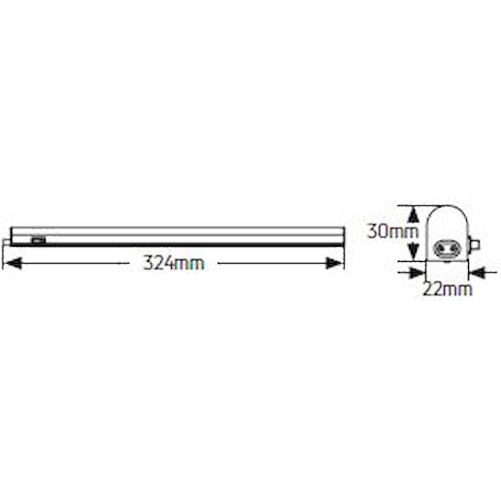 LED-Unterbauleuchte 4W 4000K 480 lm 0.3m – Bild 4