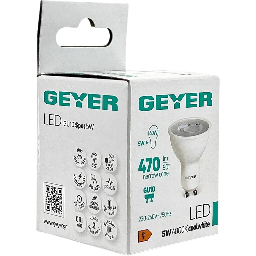 LED-Lampe PAR16 5W GU10 4000K 470 lm 36° – Bild 4
