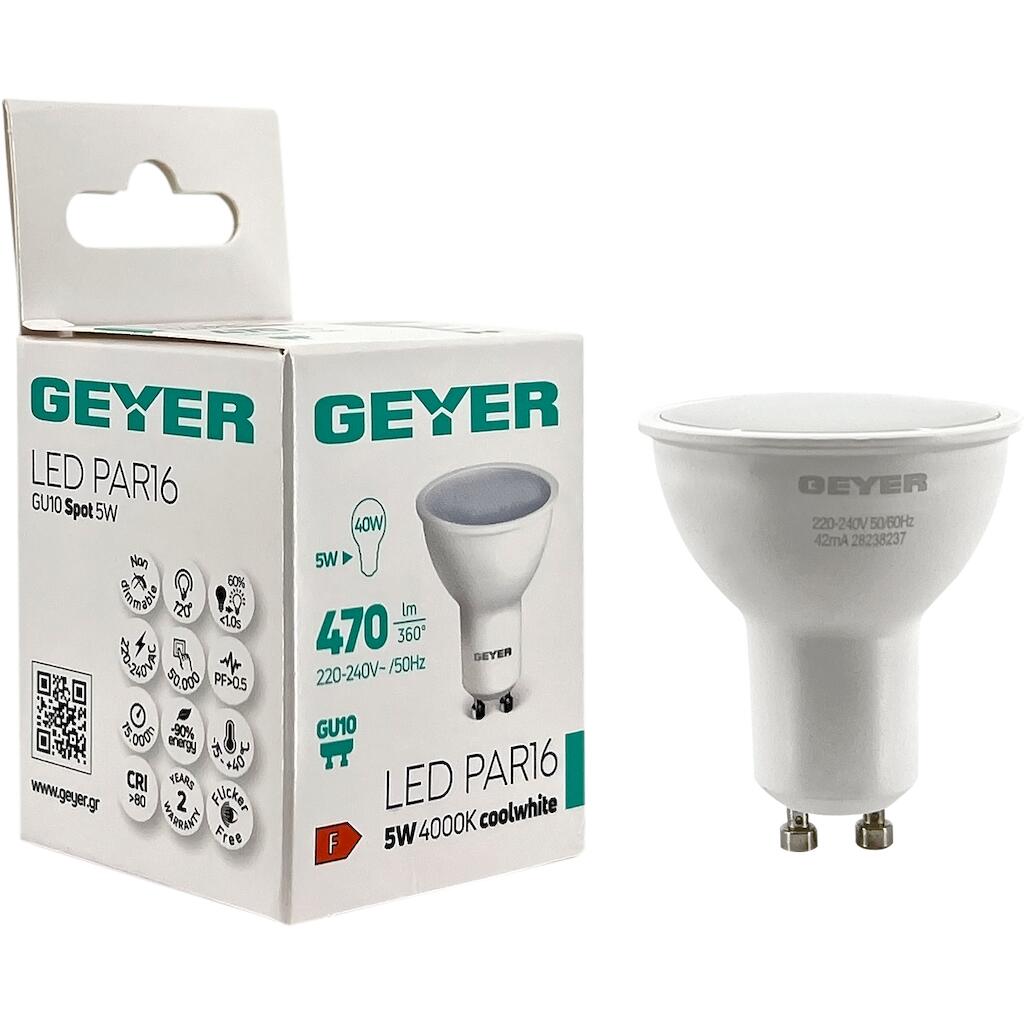 LED-Lampe PAR16 5W GU10 4000K 470 lm – Bild 2
