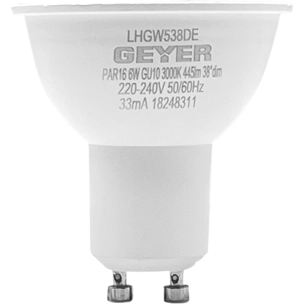 LED-Lampe PAR16 6W GU10 3000K 445 lm 38° dim – Bild 3