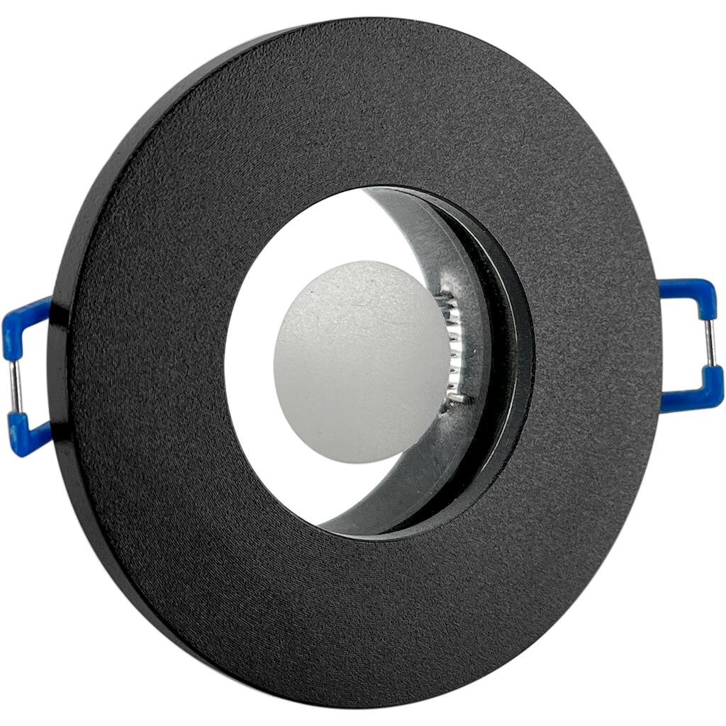 Einbauspot rund R65 GU10 schwarz – Bild 2