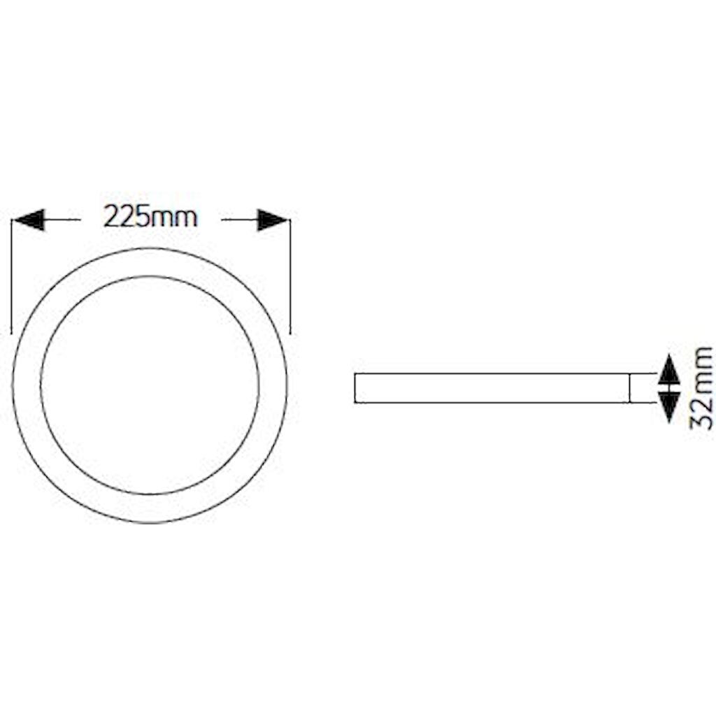 LED Downlight 18W 4000K 1550 lm 225 mm – Bild 4