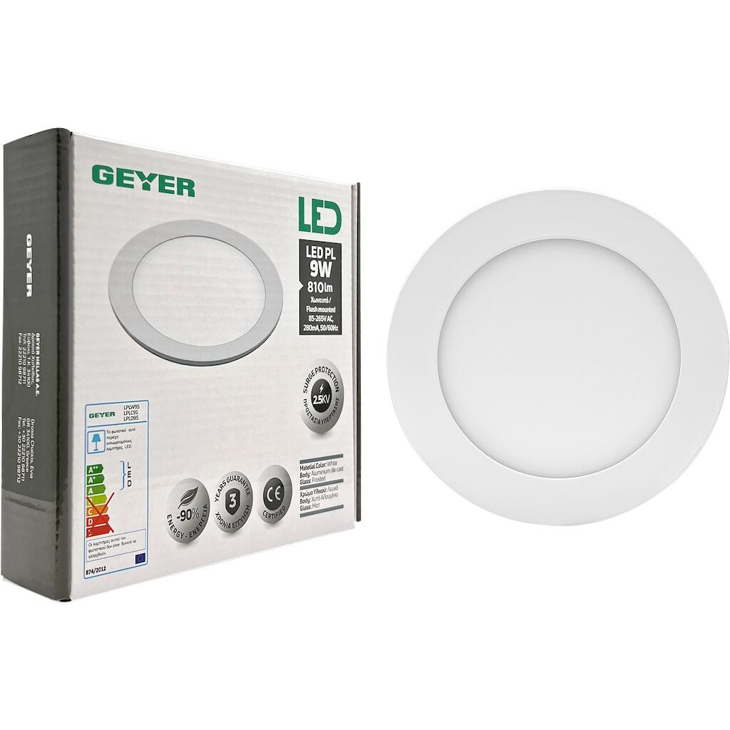 LED Downlight 9W 3000K 650 lm 130 mm