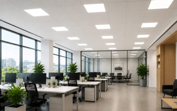 Moderne Bürobeleuchtung 2026 Energieeffizienz